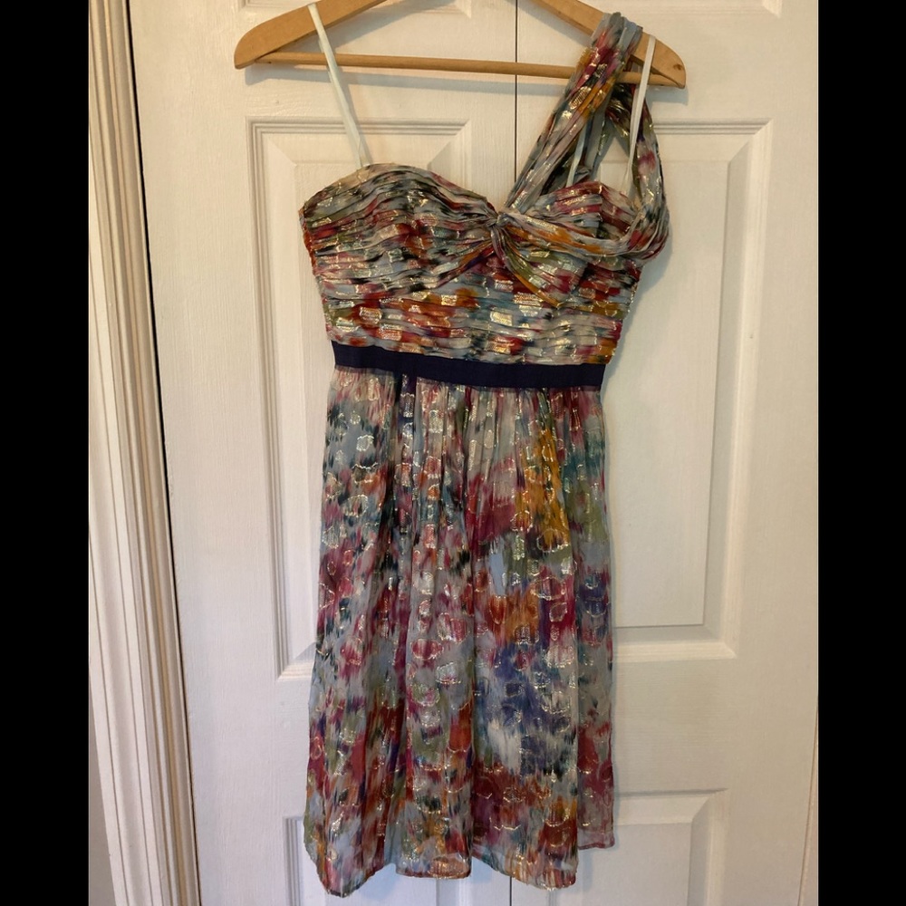 BCBG silk party dress